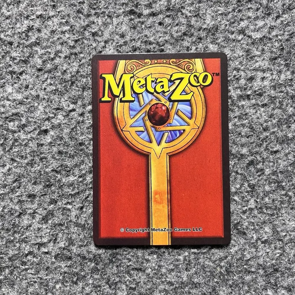 Metazoo Playtester Blighted Embers UFO 1st Edition Silver Border Non Holo